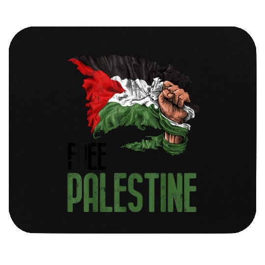 FREE PALESTINE FLAG GAZA Mouse Pads