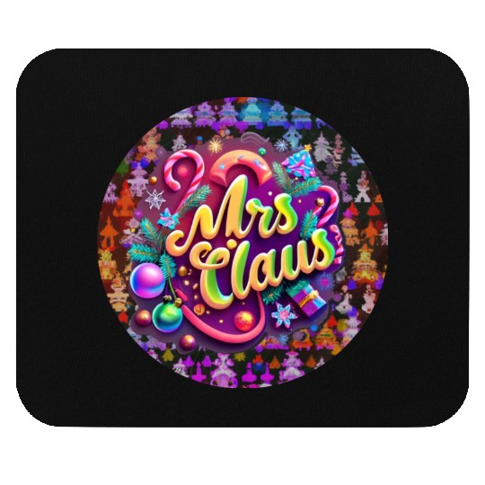 Mrs Claus Mouse Pads