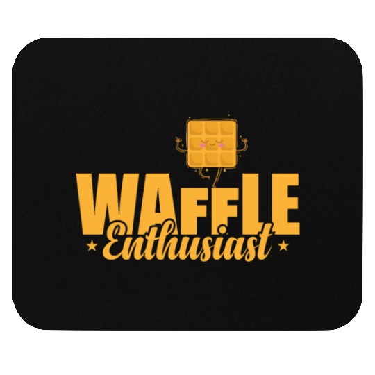 Waffle Enthusiast Snack Pastry Baker Mouse Pads