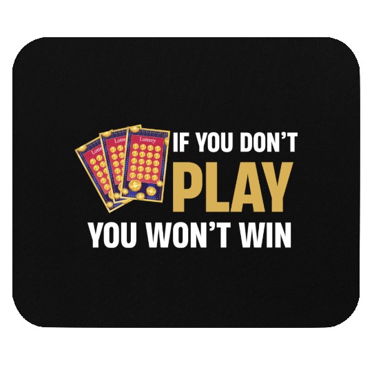 My Retirement Plan Funny Lottery Gambler Dealer Mouse Pads