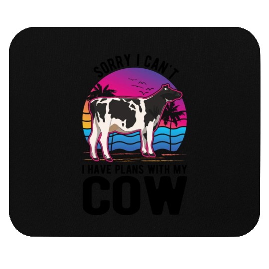 Cow Cattle Breeder Land, Farmer Cows Mouse Pads