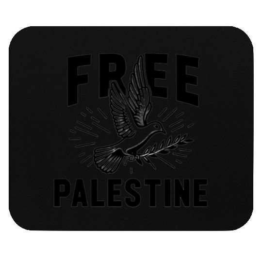 FREE PALESTINE, FREE GAZA PALESTINE. Mouse Pads