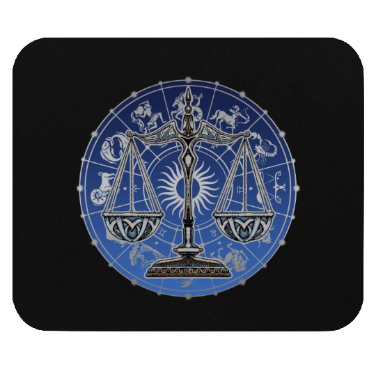 Libra Zodiac star sign horoscope Astrology Mouse Pads