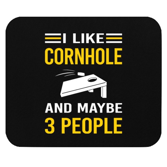 3 People Cornhole Mouse Pads