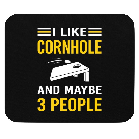 3 People Cornhole Mouse Pads