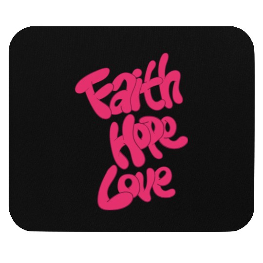 Hopeful Hearts Embrace Mouse Pads