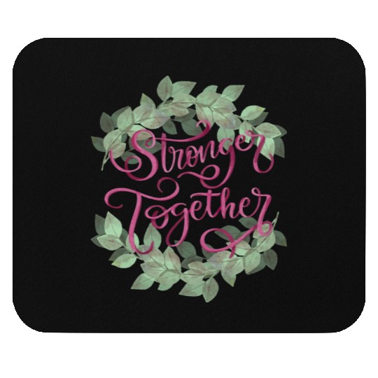 Hopeful Hearts Embrace Mouse Pads