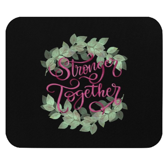 Hopeful Hearts Embrace Mouse Pads