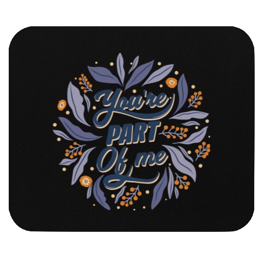 Hopeful Hearts Embrace Mouse Pads