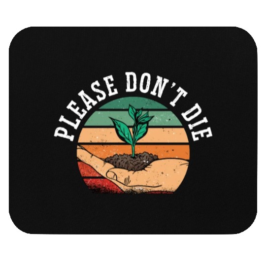 Botany Please Don't Die Indoor Plants Botanical Mouse Pads