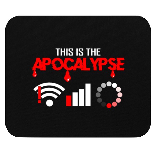Programmer Apocalypse Informational Skills Gift Mouse Pads