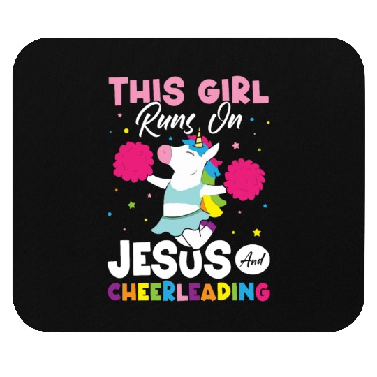 Cheerleader Cheer Mouse Pads