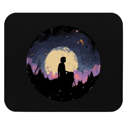 Night Sky Stargaze Enchanting Nature Graphic Lover Mouse Pads