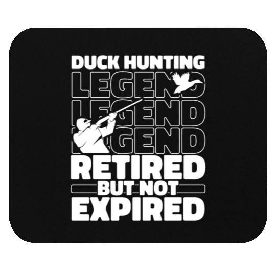 Duck Hunting Retired Mouse Pads