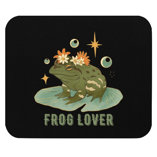 Frog Lover Vintage Mouse Pads
