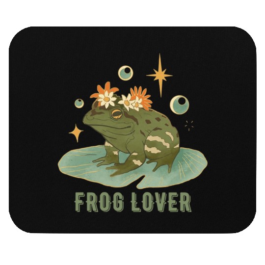 Frog Lover Vintage Mouse Pads