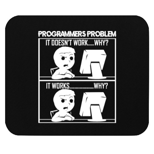 Software Programmers Problems Funny Gift Mouse Pads