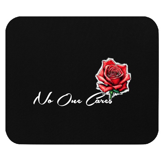 No One Cares Merch Mouse Pads