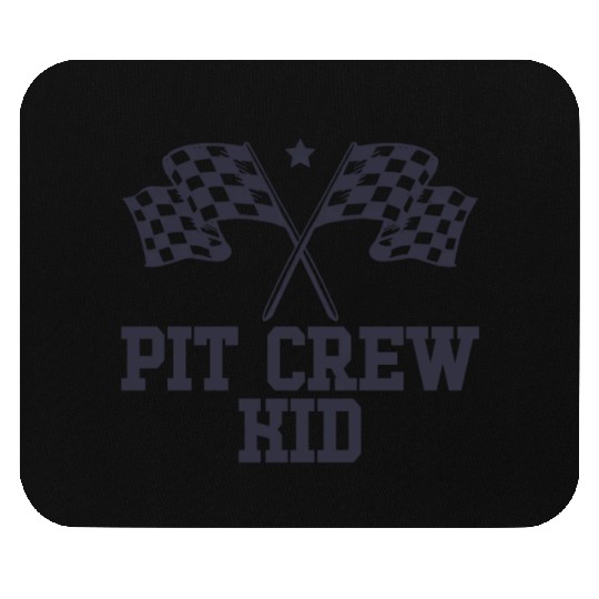 Pit Crew Kid Racing Enthusiast Racer Birthday Gift Mouse Pads