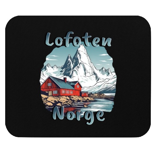 Lofoten Norway Nature Paradise Mouse Pads