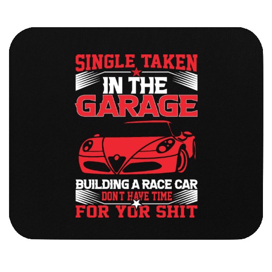 Race car, car lovers Mouse Pads