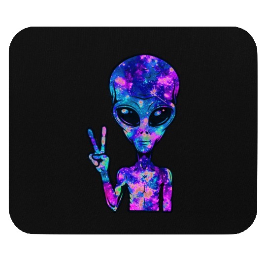 Alien victory Mouse Pads