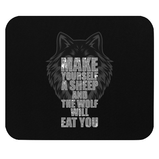 Werewolf Nordic Full Moon Mouse Pads