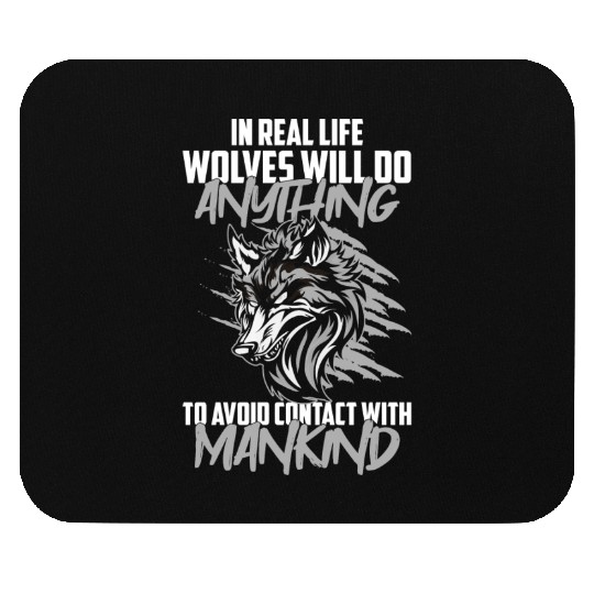 Wolf Wilderness Wolfpack Mouse Pads