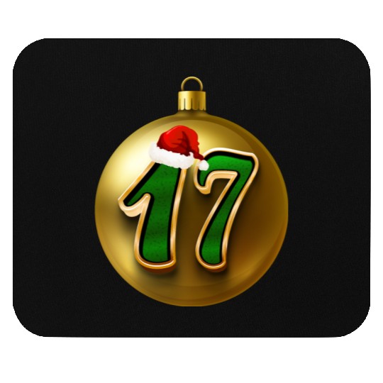 17 Years Young - Seventeen Christmas Balls Mouse Pads