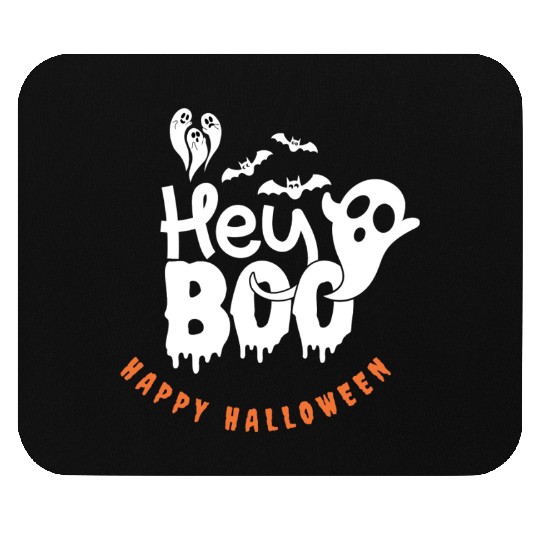 Halloween Hey Boo Mouse Pads