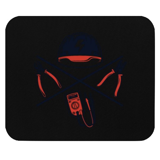 Wiremen Powerline Technician Lineworker Worker Mouse Pads