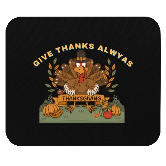 Thanksgiving Bounty - Classic Design for you Mouse Pads