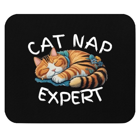 Cat Nap Expert Mouse Pads