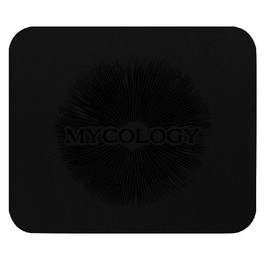 Mycology - The science of fungi (black) Mouse Pads