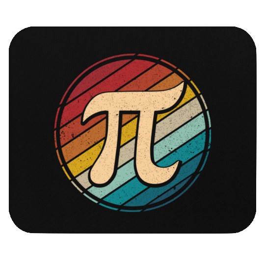 Happy Pi Day Mathematic Math Teacher Vintage Retro Mouse Pads