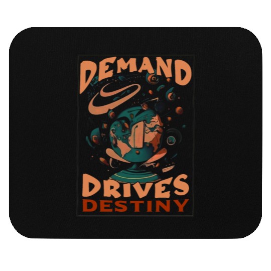 demand drives destiny Mouse Pads