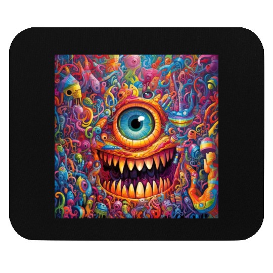 Going On a Little Trip - Cyclops and Teeth Psyched Mouse Pads