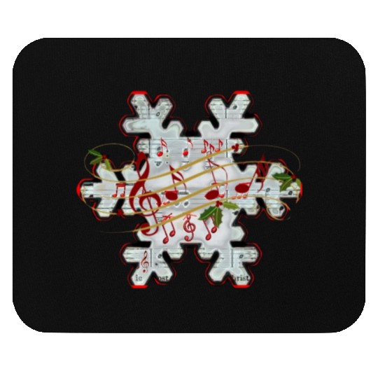 Winter Music Mouse Pads