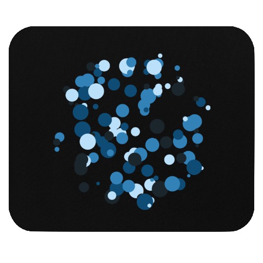 abstract circles pattern Mouse Pads