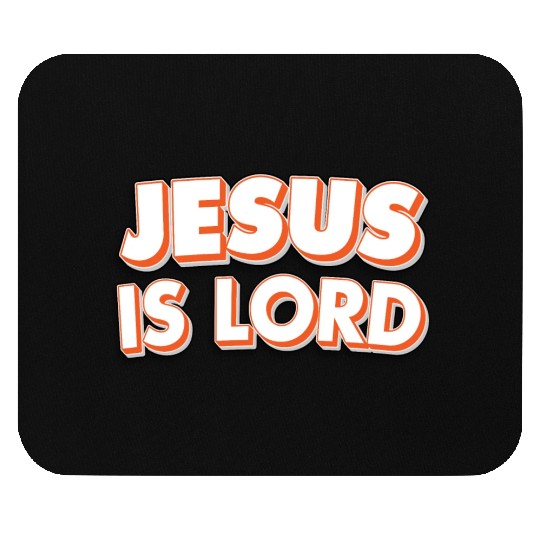 Jesus Is Lord Love Jesus Christian Christmas Mouse Pads