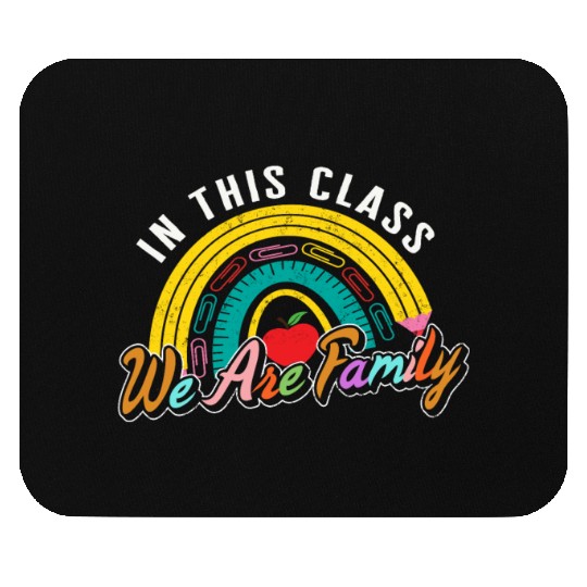 School Mouse Pads, In This Class We Are Family Mouse Pads,