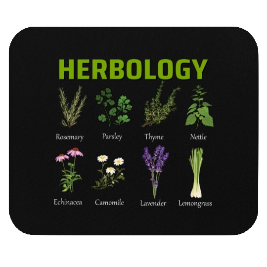 Herbology Herb Garden Mouse Pads