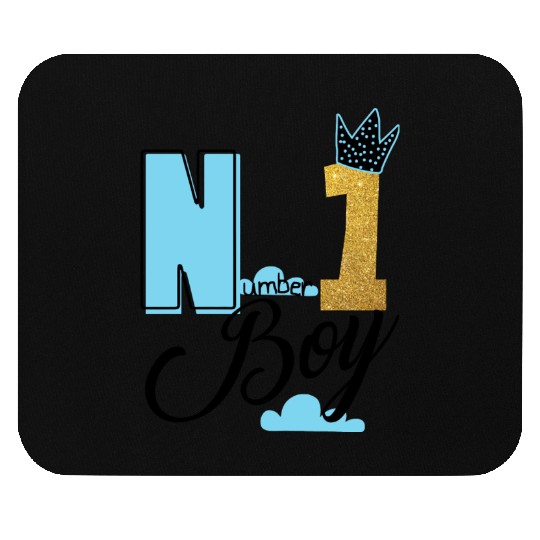 Number One Boy Mouse Pads