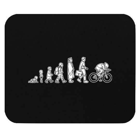 Cycling Evolution Mouse Pads
