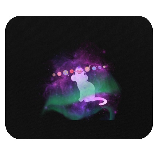 Music Space Cat Mouse Pads