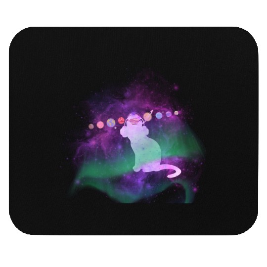 Music Space Cat Mouse Pads