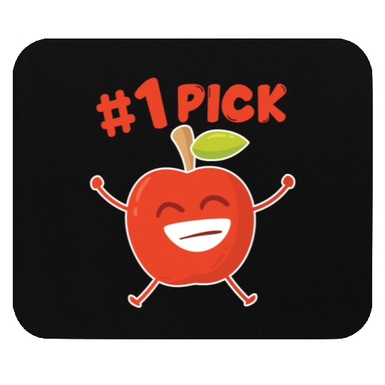 Apple Number 1 Pick Apple Orchard Apple Picking Mouse Pads
