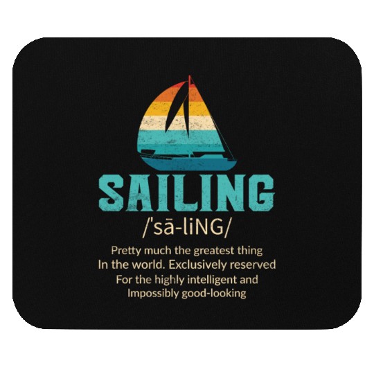 Sailing Definition Mouse Pads Unisex Sailing Mouse Pads