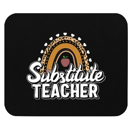 Teacher Mouse Pads, Substitute Teacher Mouse Pads, Teacher's