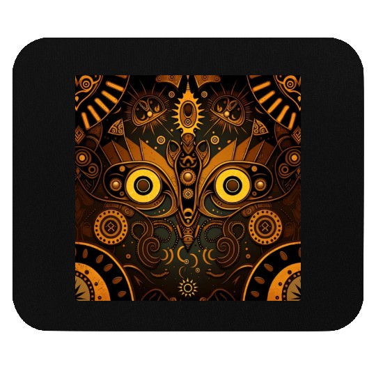 New Age 1920s Abstract Steampunk Design Mouse Pads